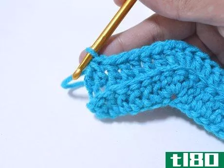 Image titled Crochet a Chevron Scarf Step 14