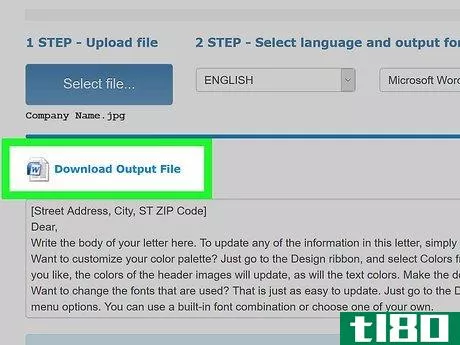 Image titled Convert a JPEG Image Into an Editable Word Document Step 8