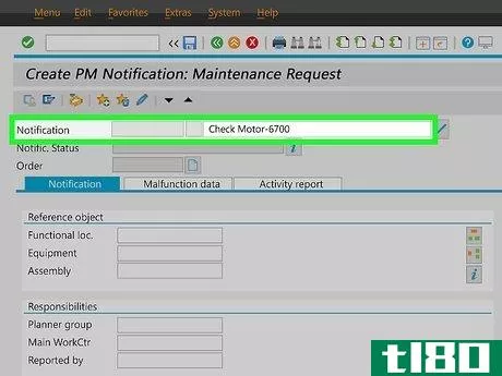 Image titled Create a Notification in Sap Step 6