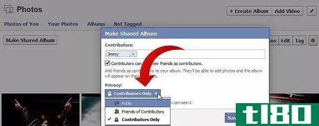 Image titled Create a Shared Album in Facebook Step 6