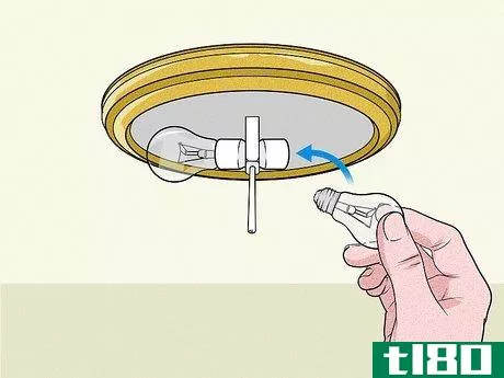 Image titled Change a Ceiling Light Bulb Step 7