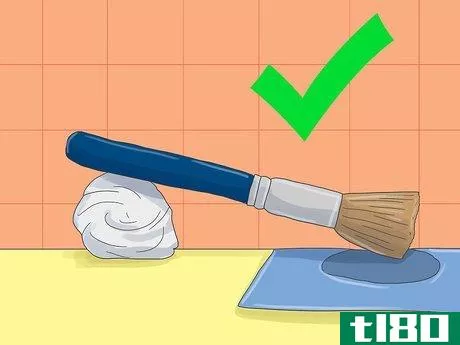 Image titled Clean Mac Makeup Brushes Step 11