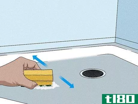 Image titled Clean a Fiberglass Shower Pan Step 8
