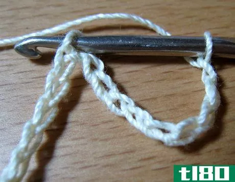 Image titled Slip stitch into tenth from hook.