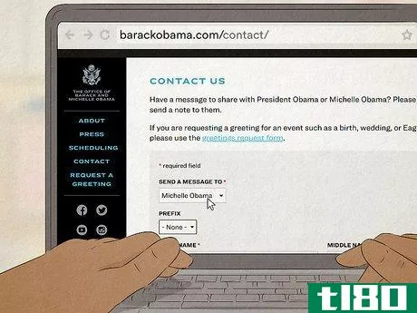 Image titled Contact Barack Obama Step 1