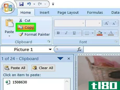 Image titled Create an Image from a Excel Spreadsheet Step 6