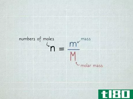 如何把质量换算成摩尔(convert mass into mole)