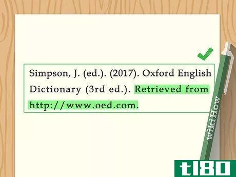 Image titled Cite a Dictionary in APA Step 22