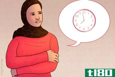 Image titled Hijabi Woman Discusses Time.png