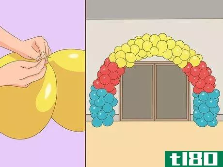 如何用气球装饰生日聚会室(decorate a birthday party room with balloons)