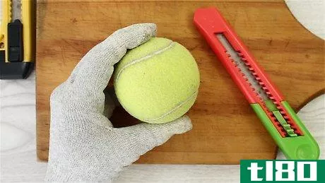 Image titled Cut Tennis Balls Step 1