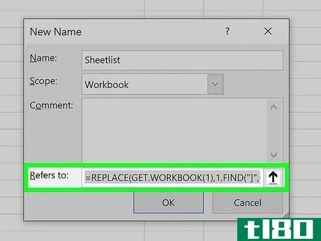 Image titled Create an Index in Excel Step 8