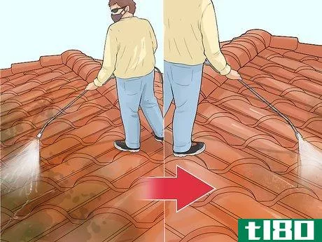 Image titled Clean a Tile Roof Step 7