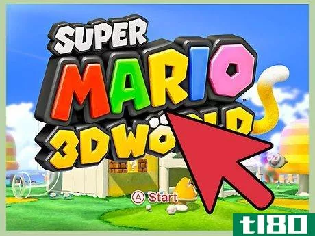 Image titled Choose a Character in Super Mario 3D World Step 1