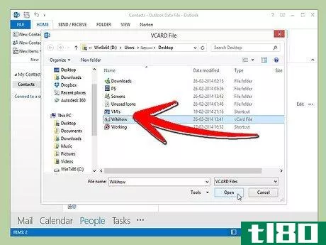 Image titled Convert Vcard Contacts to Microsoft Outlook Format Step 3