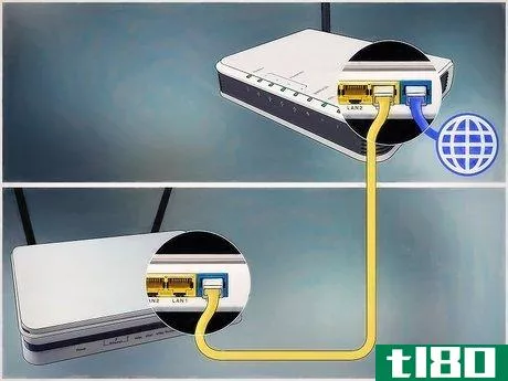 如何将一个路由器连接到另一个路由器以扩展网络(connect one router to another to expand a network)