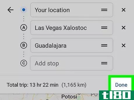 Image titled Change the Route on Google Maps on iPhone or iPad Step 24