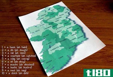 如何用爱尔兰语数到100(count to 100 in irish)
