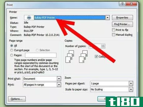 Image titled Create PDF Files from Any Windows Application Step 7