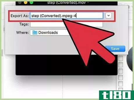 Image titled Convert MOV to MP4 and HD MP4 With Quicktime Pro 7 Step 10