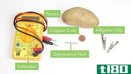 如何创造一个土豆电池(create a potato battery)