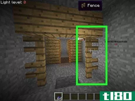 Image titled Craft a Fence in Minecraft Step 12
