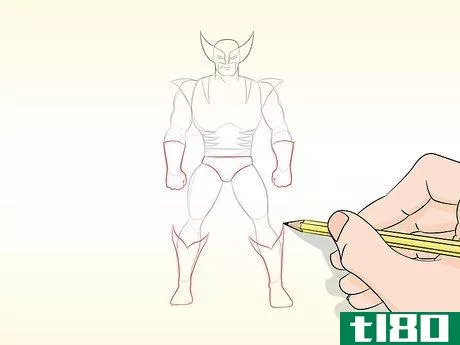 Image titled Draw Wolverine Step 14