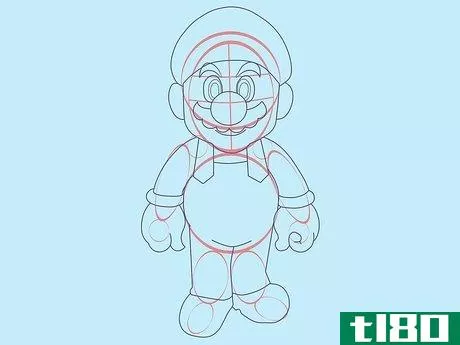 Image titled Draw Mario and Luigi Step 21