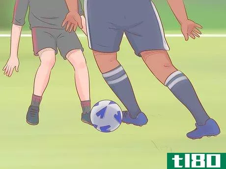Image titled Dribble a Soccer Ball Past an Opponent Step 9