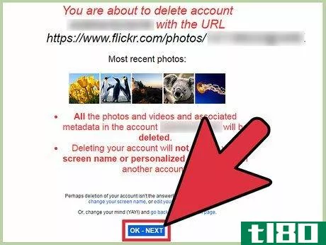Image titled Delete a Flickr Account Step 10