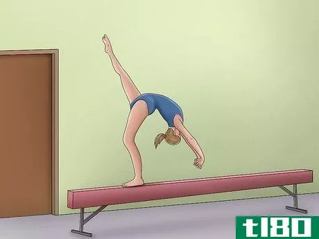Image titled Do to Back Walkovers on the Beam Step 19