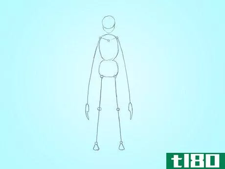 如何画苗条的男人(draw slender man)