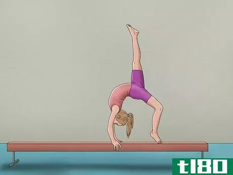 Image titled Do to Back Walkovers on the Beam Step 20
