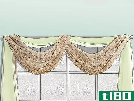 Image titled Drape Window Scarves Step 14