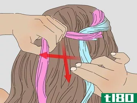 Image titled Do a Twisted Crown Hairstyle Step 15