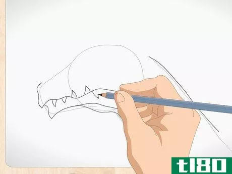 Image titled Draw a Dragon Head Step 5