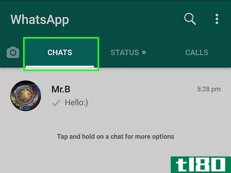 Image titled Delete Old Messages on WhatsApp Step 2