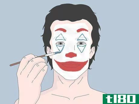 Image titled Do Joker Makeup Like Joaquin Phoenix Step 11