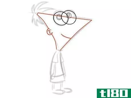 Image titled Draw Phineas Flynn from Phineas and Ferb Step 12