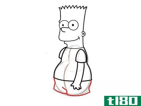 Image titled Draw Bart Simpson Step 25