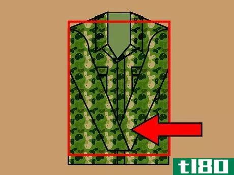 Image titled Fold Army Combat Uniforms Step 4