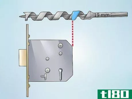 Image titled Fit a Mortice Deadlock Step 5