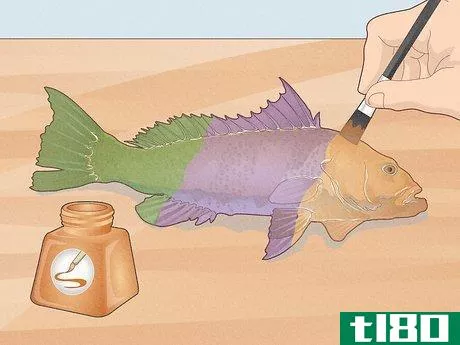 Image titled Do Gyotaku Fish Rubbing Step 27