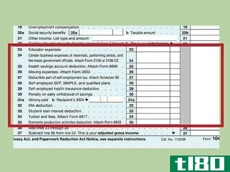 Image titled Fill out IRS Form 1040 Step 14