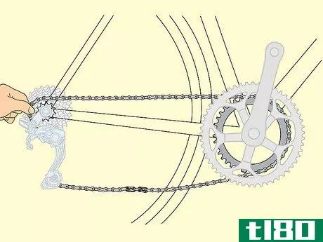如何修理一条缠结的自行车链条(fix a tangled bike chain)