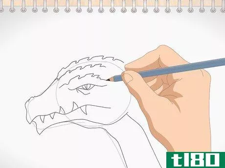 Image titled Draw a Dragon Head Step 7