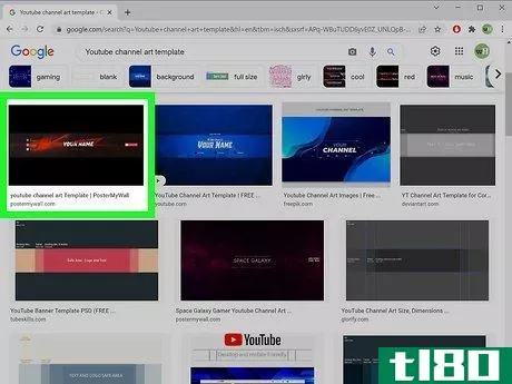 Image titled Download YouTube Channel Art Templates for Free Step 16