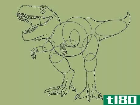 Image titled Draw Dinosaurs Step 21