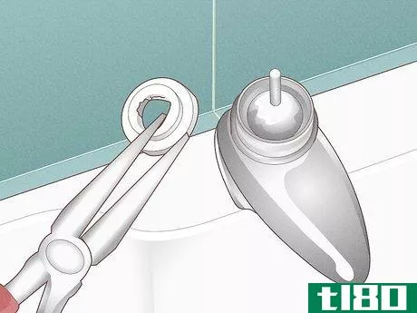 Image titled Fix a Leaky Bathroom Sink Faucet with a Single Handle Step 7