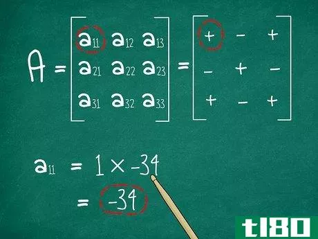 Image titled Find the Determinant of a 3X3 Matrix Step 6